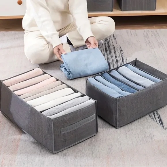 6 pack storage organizers, closet organizer for shirts or pants New Closet Accessories